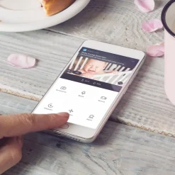 Alecto Smartbaby Wifi Babyfoon Zwart