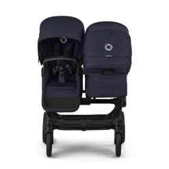 Bugaboo Duo Kinderwagen Donkey 6 Compleet Black - Deep Indigo