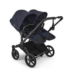Bugaboo Duo Kinderwagen Donkey 6 Compleet Black - Deep Indigo