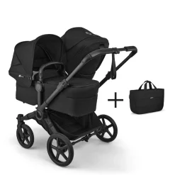 Bugaboo Duo Kinderwagen Donkey 6 Compleet Black - Heritage Black