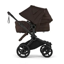 Bugaboo Duo Kinderwagen Donkey 6 Compleet Black - Cocoa Brown