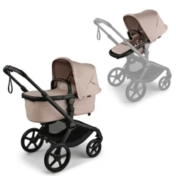 Bugaboo Fox 5 Renew Kinderwagen Compleet Black - Desert Taupe Melange