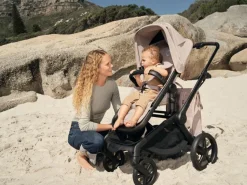 Bugaboo Fox 5 Renew Kinderwagen Compleet Black - Desert Taupe Melange