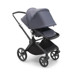 Bugaboo Fox Cub Kinderwagen Compleet Black - Stormy Blue