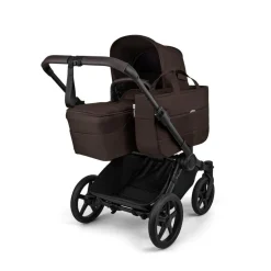Bugaboo Mono Kinderwagen Donkey 6 Compleet Black - Cocoa Brown
