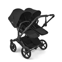Bugaboo Tweeling Kinderwagen Donkey 6 Compleet Black - Heritage Black