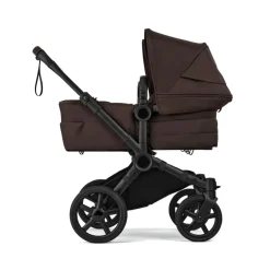Bugaboo Tweeling Kinderwagen Donkey 6 Compleet Black - Cocoa Brown