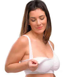 Carriwell Voedingsbh Padded Gelbeugel Wit