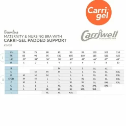 Carriwell Voedingsbh Padded Gelbeugel Zwart