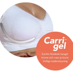 Carriwell Voedingsbh Padded Gelbeugel Zwart
