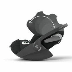 Cybex Autostoel Cloud T i-Size Plus Sepia Black