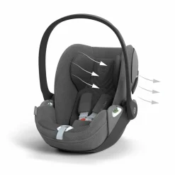 Cybex Autostoel Cloud T i-Size Plus Mirage Grey