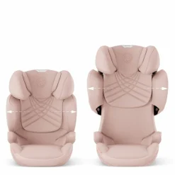 Cybex Autostoel Solution T i-Fix Plus Peach Pink