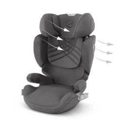 Cybex Autostoel Solution T i-Fix Plus Mirage Grey