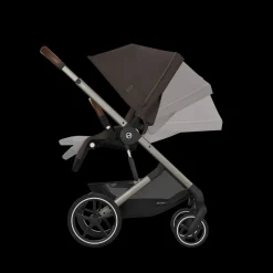 Cybex Balios S Lux Kinderwagen Compleet Chocolate Brown - Taupe Frame