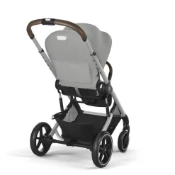 Cybex Balios S Lux Kinderwagen Compleet Stone Grey - Silver Frame