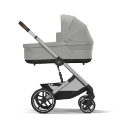 Cybex Balios S Lux Kinderwagen Compleet Stone Grey - Silver Frame