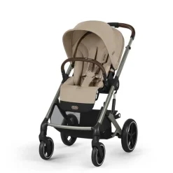 Cybex Balios S Lux Kinderwagen Compleet Almond Beige - Taupe Frame