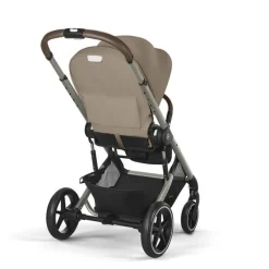 Cybex Balios S Lux Kinderwagen Compleet Almond Beige - Taupe Frame