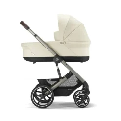 Cybex Balios S Lux Kinderwagen Compleet Seashell Beige - Taupe Frame