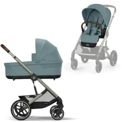 Cybex Balios S Lux Kinderwagen Compleet Stormy Blue - Taupe Frame