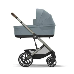 Cybex Balios S Lux Kinderwagen Compleet Stormy Blue - Taupe Frame