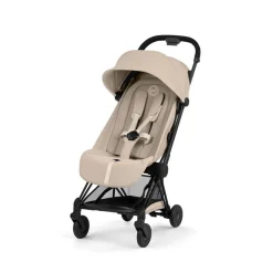 Cybex Buggy Coya Comfort Matt Black Frame – Cozy Beige