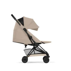 Cybex Buggy Coya Comfort Matt Black Frame – Cozy Beige