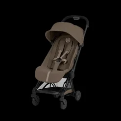 Cybex Buggy Coya Comfort Matt Black Frame – Coconut Brown