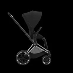 Cybex E-Priam Kinderwagen Compleet Sepia Black - Chrome Black Frame