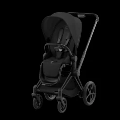 Cybex E-Priam Kinderwagen Compleet Sepia Black - Matt Black Frame