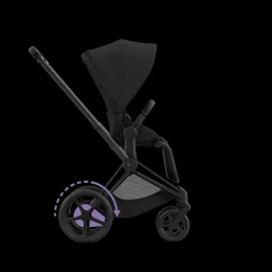 Cybex E-Priam Kinderwagen Compleet Sepia Black - Matt Black Frame