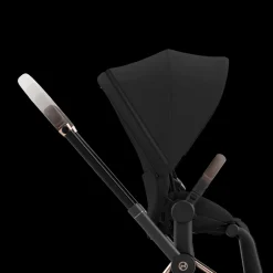 Cybex E-Priam Kinderwagen Compleet Sepia Black - Rosegold Frame