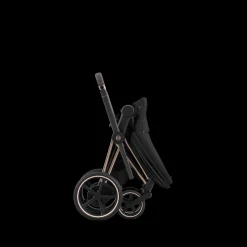 Cybex E-Priam Kinderwagen Compleet Sepia Black - Rosegold Frame