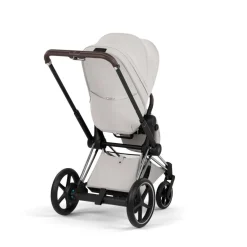 Cybex Kinderwagen e-Priam 5 Compleet Style Chrome Brown Frame