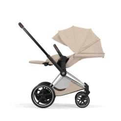 Cybex Kinderwagen e-Priam 5 Compleet Style Chrome Brown Frame