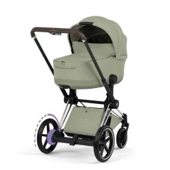 Cybex Kinderwagen e-Priam 5 Compleet Style Chrome Brown Frame