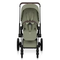 Cybex Kinderwagen e-Priam 5 Compleet Style Chrome Brown Frame