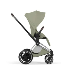 Cybex Kinderwagen e-Priam 5 Compleet Style Chrome Brown Frame