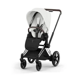 Cybex Kinderwagen e-Priam 5 Compleet Style Chrome Brown Frame