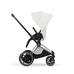 Cybex Kinderwagen e-Priam 5 Compleet Style Chrome Brown Frame