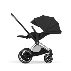 Cybex Kinderwagen e-Priam 5 Compleet Style Chrome Brown Frame
