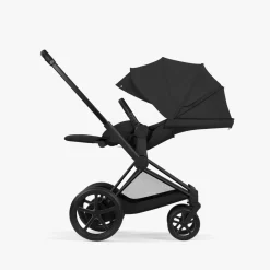 Cybex Kinderwagen e-Priam 5 Compleet Comfort Matt Black Frame - Sepia Black