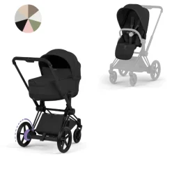 Cybex Kinderwagen e-Priam 5 Compleet Style Matt Black Frame