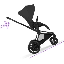 Cybex Kinderwagen e-Priam 5 Compleet Style Matt Black Frame
