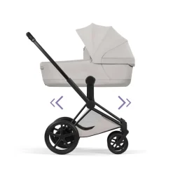 Cybex Kinderwagen e-Priam 5 Compleet Style Matt Black Frame