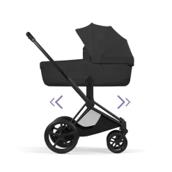 Cybex Kinderwagen e-Priam 5 Compleet Style Matt Black Frame