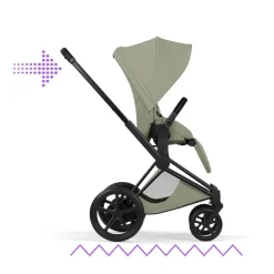Cybex Kinderwagen e-Priam 5 Compleet Style Matt Black Frame