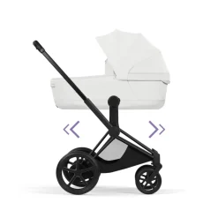 Cybex Kinderwagen e-Priam 5 Compleet Style Matt Black Frame