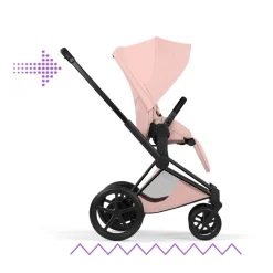 Cybex Kinderwagen e-Priam 5 Compleet Style Matt Black Frame